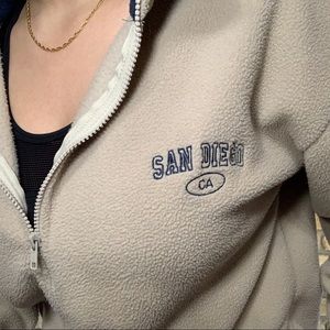 ★ SAN DIEGO SHERPA ZIP UP